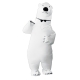 Фото: Надувной карнавальный костюм Белый медведь FZ1593 Надувной карнавальный костюм Белый медведь FZ1593
